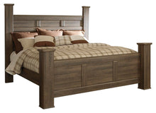 Load image into Gallery viewer, Juararo King Poster Bed with Mirrored Dresser
