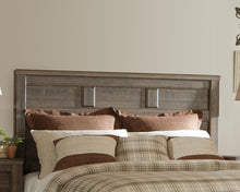 Load image into Gallery viewer, Juararo Queen Panel Headboard Bed with Mirrored Dresser, Chest and Nightstand
