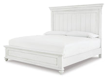 Load image into Gallery viewer, Kanwyn King Panel Bed with Mirrored Dresser, Chest and Nightstand
