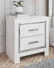 Load image into Gallery viewer, Altyra Queen Upholstered Storage Bed with Mirrored Dresser and Nightstand

