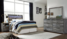 Load image into Gallery viewer, Baystorm Full Panel Headboard with Mirrored Dresser and Nightstand
