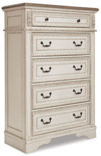 Load image into Gallery viewer, Realyn California King Sleigh Bed with Mirrored Dresser, Chest and Nightstand
