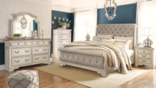 Load image into Gallery viewer, Realyn California King Sleigh Bed with Mirrored Dresser, Chest and Nightstand
