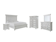 Load image into Gallery viewer, Kanwyn Queen Panel Bed with Mirrored Dresser, Chest and Nightstand
