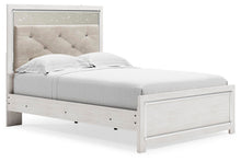 Load image into Gallery viewer, Altyra Full Panel Bed with Mirrored Dresser
