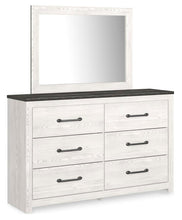Load image into Gallery viewer, Gerridan King Panel Bed with Mirrored Dresser and Nightstand
