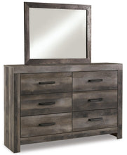 Load image into Gallery viewer, Wynnlow Queen Panel Bed with Mirrored Dresser
