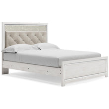 Load image into Gallery viewer, Altyra Queen Panel Bed with Mirrored Dresser
