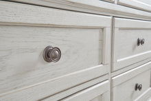 Load image into Gallery viewer, Robbinsdale California King Panel Bed with Mirrored Dresser
