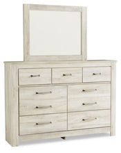 Load image into Gallery viewer, Bellaby Queen Platform Bed with 2 Storage Drawers with Mirrored Dresser and Nightstand
