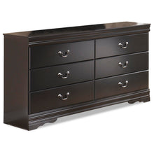 Load image into Gallery viewer, Huey Vineyard Queen Sleigh Bed with Mirrored Dresser and Nightstand
