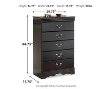 Load image into Gallery viewer, Huey Vineyard Queen Sleigh Bed with Mirrored Dresser and Nightstand
