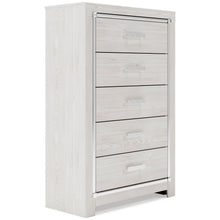 Load image into Gallery viewer, Altyra Queen Panel Bookcase Bed with Mirrored Dresser, Chest and Nightstand
