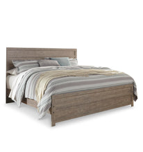 Load image into Gallery viewer, Culverbach King Panel Bed with Mirrored Dresser
