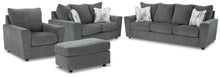 Load image into Gallery viewer, Stairatt Sofa, Loveseat, Chair and Ottoman
