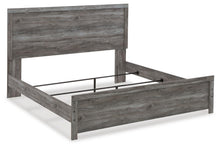 Load image into Gallery viewer, Bronyan King Panel Bed with Mirrored Dresser
