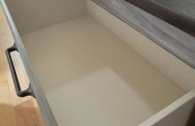 Load image into Gallery viewer, Bronyan King Panel Bed with Mirrored Dresser
