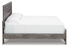 Load image into Gallery viewer, Bronyan King Panel Bed with Mirrored Dresser
