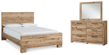Load image into Gallery viewer, Hyanna King Panel Bed, Dresser and Mirror
