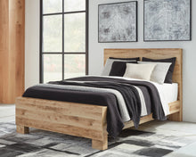Load image into Gallery viewer, Hyanna King Panel Bed, Dresser and Mirror
