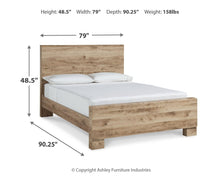 Load image into Gallery viewer, Hyanna King Panel Bed, Dresser and Mirror
