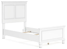Load image into Gallery viewer, Fortman Twin Panel Bed with Mirrored Dresser
