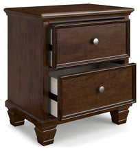 Load image into Gallery viewer, Danabrin Twin Panel Bed with Mirrored Dresser, Chest and Nightstand
