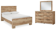 Load image into Gallery viewer, Hyanna Full Panel Bed, Dresser and Mirror
