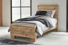 Load image into Gallery viewer, Hyanna Twin Panel Bed, Dresser, Mirror and Nightstand
