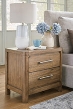 Load image into Gallery viewer, Cabalynn King Panel Bed with Storage with Mirrored Dresser, Chest and Nightstand
