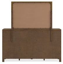 Load image into Gallery viewer, Cabalynn King Panel Bed with Storage with Mirrored Dresser
