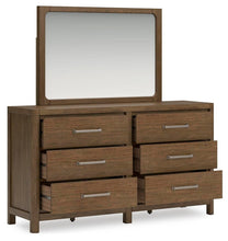 Load image into Gallery viewer, Cabalynn California King Panel Bed with Storage with Mirrored Dresser and Nightstand

