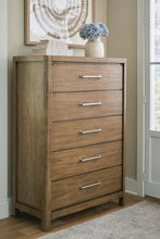 Load image into Gallery viewer, Cabalynn King Upholstered Bed with Mirrored Dresser, Chest and Nightstand
