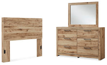 Load image into Gallery viewer, Hyanna Full Panel Headboard, Dresser and Mirror
