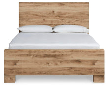 Load image into Gallery viewer, Hyanna King Panel Bed, Dresser, Mirror, Chest and Nightstand
