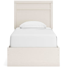 Load image into Gallery viewer, Stelsie Twin Panel Bed with Mirrored Dresser, Chest and Nightstand
