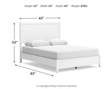 Load image into Gallery viewer, Binterglen Queen Panel Bed with Mirrored Dresser
