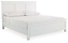 Load image into Gallery viewer, Fortman King Panel Bed with Mirrored Dresser, Chest and Nightstand
