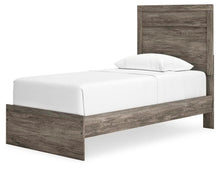 Load image into Gallery viewer, Ralinksi Twin Panel Bed with Mirrored Dresser, Chest and Nightstand
