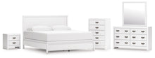 Load image into Gallery viewer, Binterglen King Panel Bed, Dresser, Mirror, Chest and Nightstand
