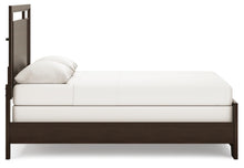 Load image into Gallery viewer, Covetown Queen Panel Bed with Mirrored Dresser
