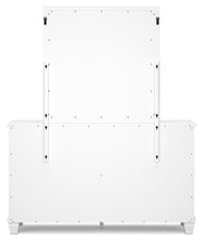 Load image into Gallery viewer, Fortman King Panel Bed with Mirrored Dresser and Nightstand
