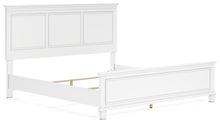 Load image into Gallery viewer, Fortman King Panel Bed with Mirrored Dresser and Nightstand
