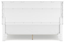 Load image into Gallery viewer, Fortman King Panel Bed with Mirrored Dresser and Nightstand
