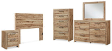 Load image into Gallery viewer, Hyanna Full Panel Headboard, Dresser, Mirror, Chest and Nightstand

