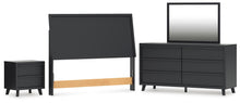 Load image into Gallery viewer, Danziar Queen Panel Headboard, Dresser, Mirror and Nightstand
