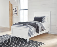 Load image into Gallery viewer, Fortman Twin Panel Bed with Mirrored Dresser, Chest and Nightstand
