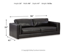 Load image into Gallery viewer, Amiata Sofa, Loveseat, Chair and Ottoman
