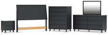 Load image into Gallery viewer, Danziar Queen Panel Headboard, Dresser, Mirror, Chest and Nightstand
