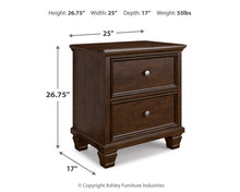 Load image into Gallery viewer, Danabrin King Panel Bed with Mirrored Dresser, Chest and Nightstand
